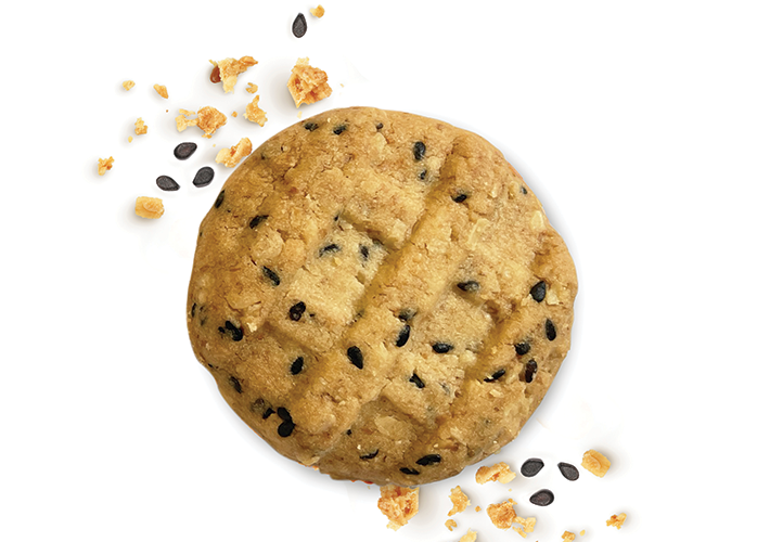 Image for Black Sesame Oatmeal Crackers