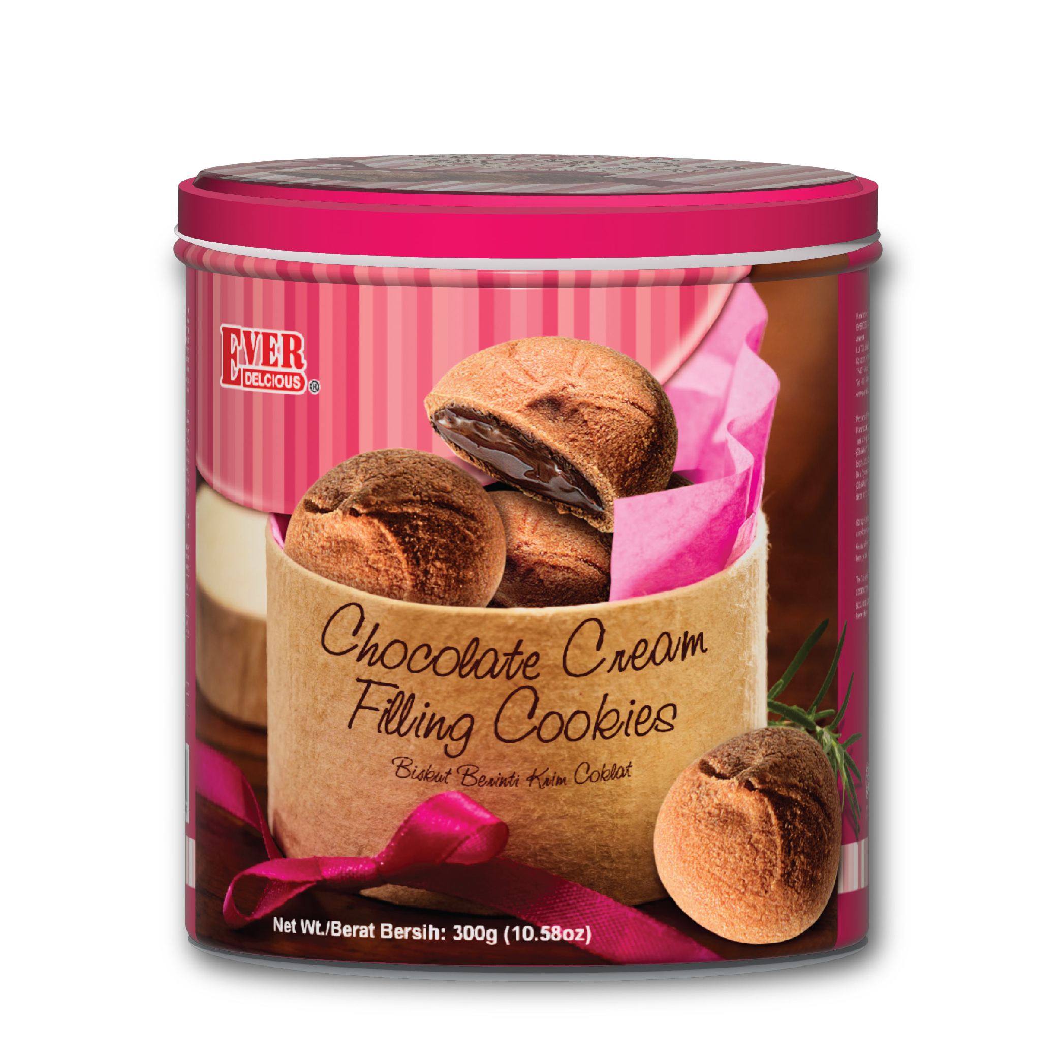 package for Chocolate Cream Cookies
