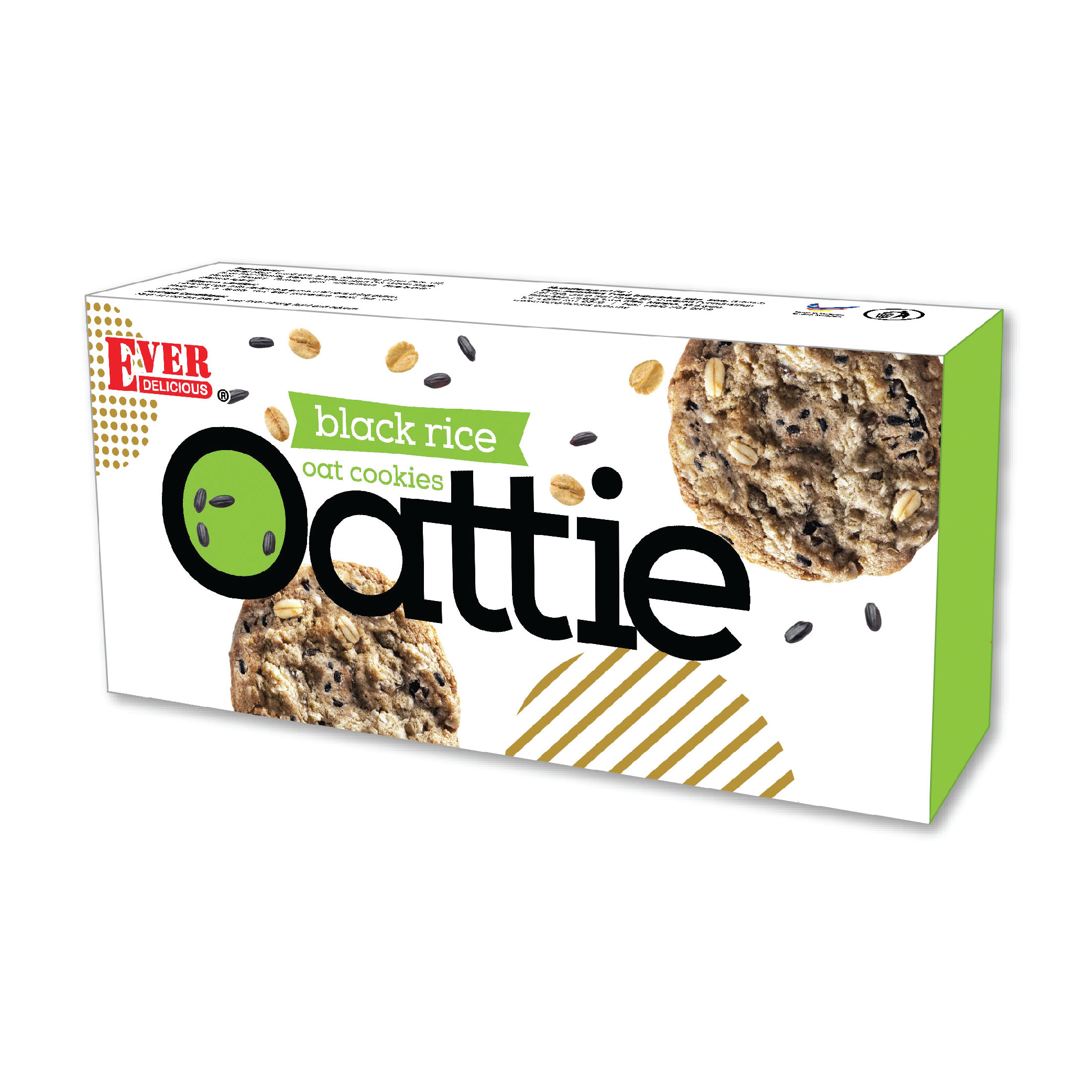 package for Oat Black Rice Cookies