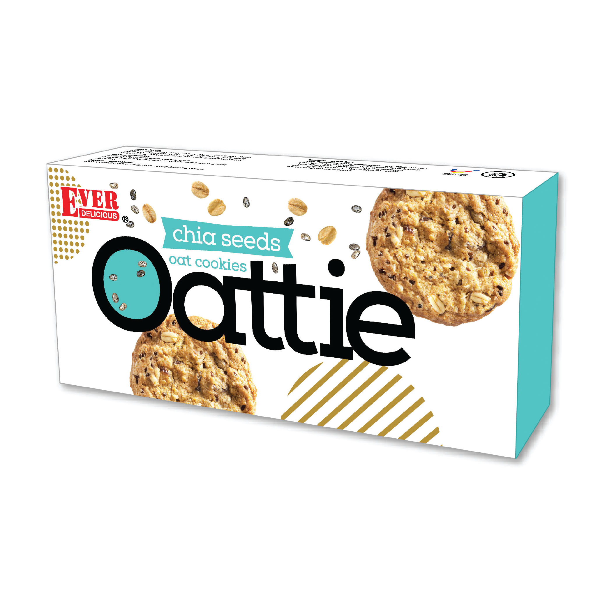 package for Oat Chia Seed Cookies